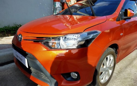 Selling Orange Toyota Vios 2017 in Quezon City-1