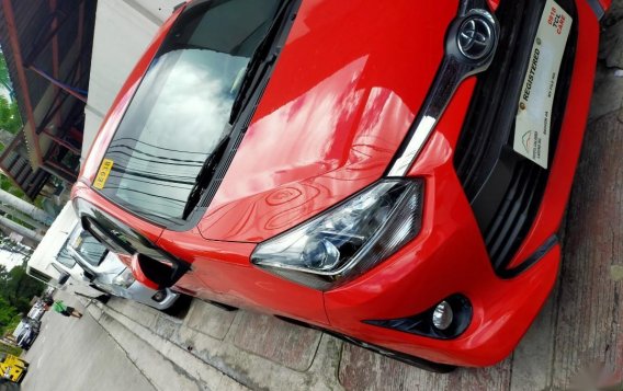 Selling Red Toyota Wigo 2019 in Quezon City-2