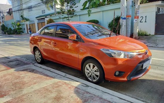 Selling Orange Toyota Vios 2017 in Quezon City