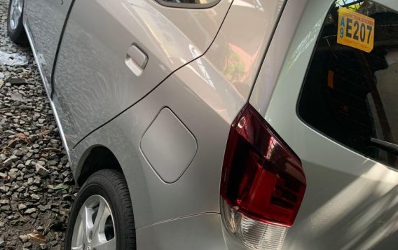 Silver Toyota Wigo 2019 for sale in Quezon City-6