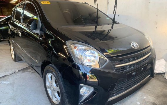 Black Toyota Wigo 2017 for sale in Quezon City