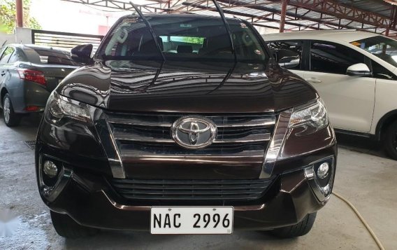 Sell Brown 2017 Toyota Fortuner in Quezon City 