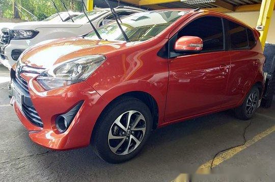 Selling Orange Toyota Wigo 2019 Automatic Gasoline -3