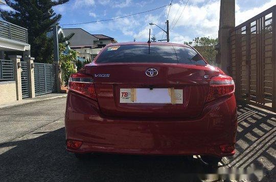 Red Toyota Vios 2016 at 10600 km for sale-4