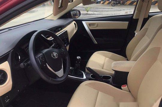 Sell Red 2017 Toyota Corolla altis Manual Gasoline at 17000 km-3