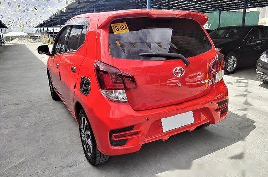 Selling Red Toyota Wigo 2018 Automatic Gasoline at 7000 km-3