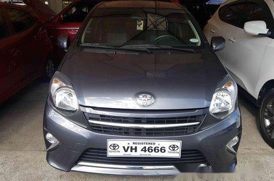 Selling Grey Toyota Wigo 2017 Automatic Gasoline at 18000 km -1