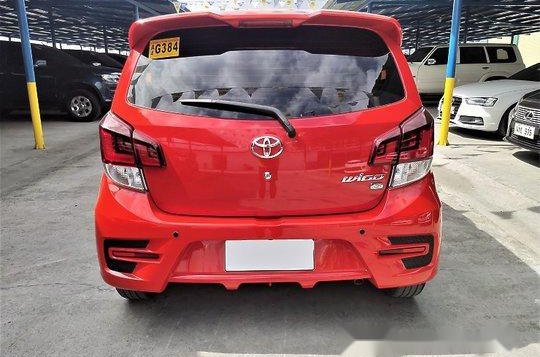 Selling Red Toyota Wigo 2018 Automatic Gasoline at 7000 km-4