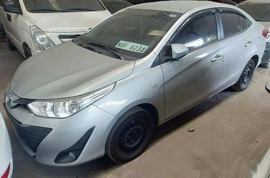 Silver Toyota Vios 2019 Automatic Gasoline for sale -1