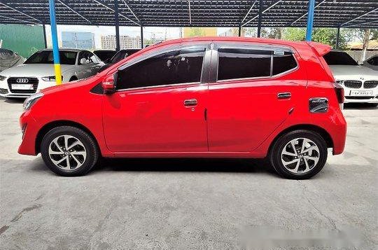 Selling Red Toyota Wigo 2018 Automatic Gasoline at 7000 km-2