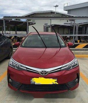 Sell Red 2017 Toyota Corolla altis Manual Gasoline at 17000 km