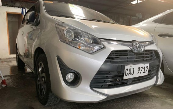 Silver Toyota Wigo 2018 for sale in Quezon City -2