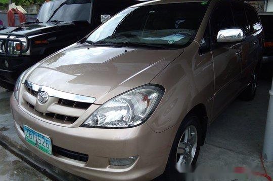 Beige Toyota Innova 2005 for sale in Pasig-1