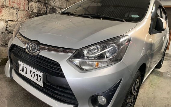 Silver Toyota Wigo 2018 for sale in Quezon City -1