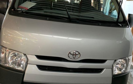Silver Toyota Hiace 2019 for sale in Quezon City