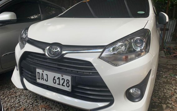 Selling White Toyota Wigo 2019 in Quezon City 