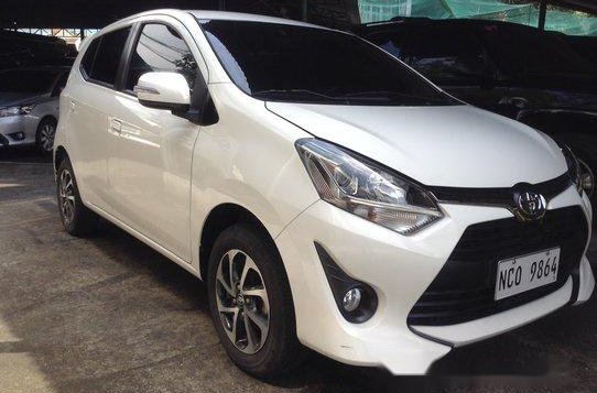 Sell White 2017 Toyota Wigo in Quezon City