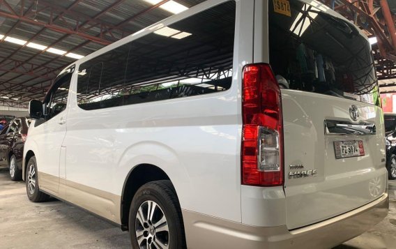 Pearlwhite Toyota Hiace 2019 for sale in Quezon City -1