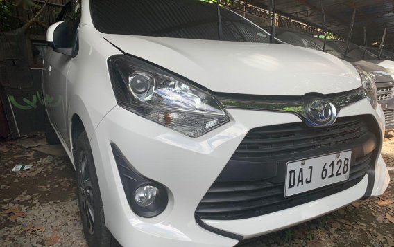 Selling White Toyota Wigo 2019 in Quezon City -1