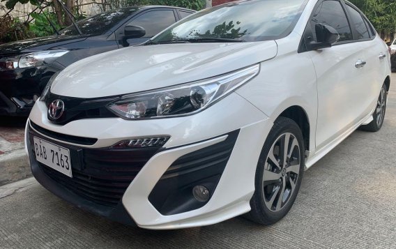 Selling Pearl White Toyota Vios 2019 in Quezon City -1