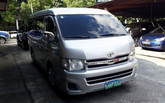 Selling Silver Toyota Hiace 2013 in Pasig-3