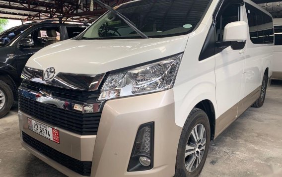 Pearlwhite Toyota Hiace 2019 for sale in Quezon City 