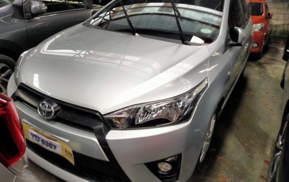 Sell Silver 2016 Toyota Yaris in Quezon City-1