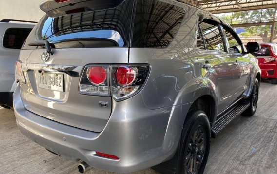 Silver Toyota Fortuner 2015 for sale in San Fernando-4