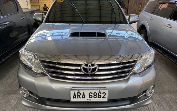 Silver Toyota Fortuner 2015 for sale in San Fernando