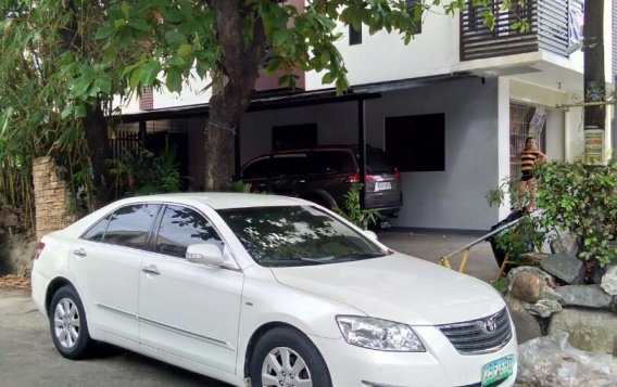 Selling Pearl White Toyota Camry 2008 in Quezon City