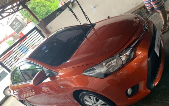 Sell Orange 2017 Toyota Vios in Quezon City-1