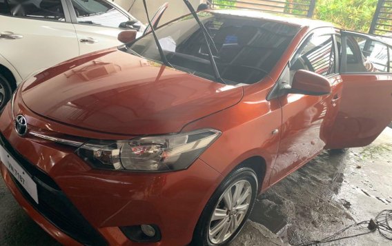 Sell Orange 2017 Toyota Vios in Quezon City-4