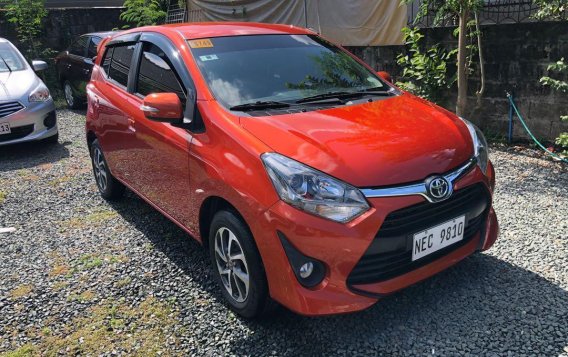 Orange Toyota Wigo 2019 for sale in Quezon City-2