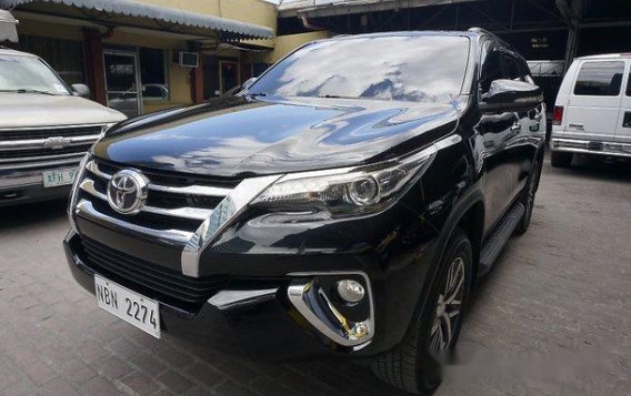 Black Toyota Fortuner 2017 for sale in Makati-5