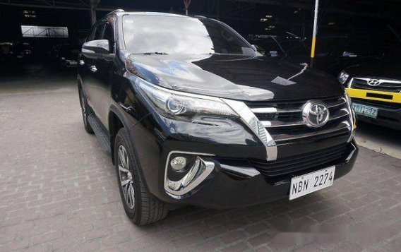 Black Toyota Fortuner 2017 for sale in Makati