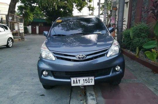 Grey Toyota Avanza 2014 for sale in Quezon City