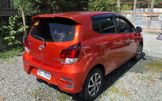 Orange Toyota Wigo 2019 for sale in Quezon City-3