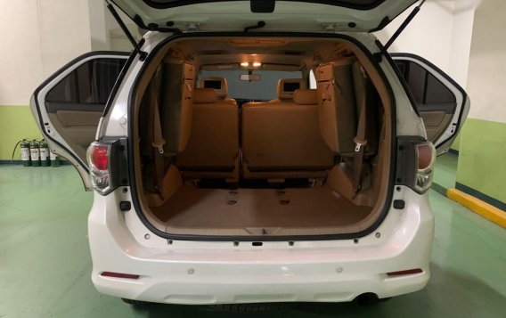 Pearl White Toyota Fortuner 2013 for sale in Makati-6