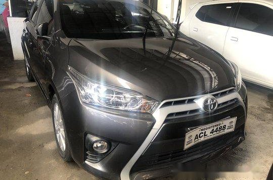 Selling Grey Toyota Yaris 2016 in Quezon City 