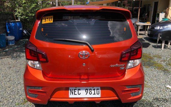 Orange Toyota Wigo 2019 for sale in Quezon City-5