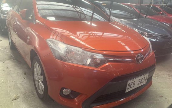 Orange Toyota Vios 2016 for sale in Quezon City-4