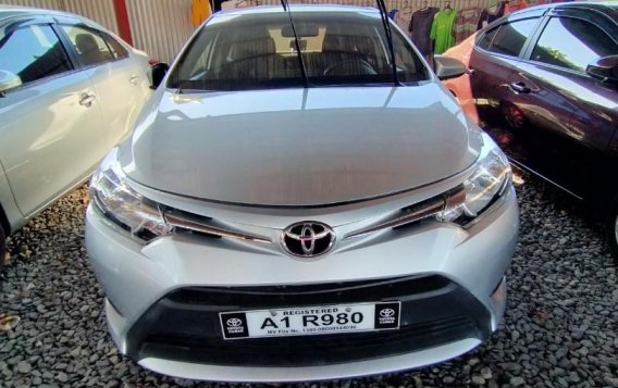 Silver Toyota Vios 2018 for sale in Quezon City