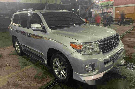 Silver Toyota Land Cruiser 2013 for sale in Pasig