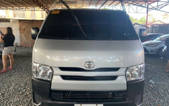 Silver Toyota Hiace 2019 for sale in Quezon City