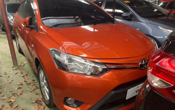 Sell Orange 2017 Toyota Vios in Quezon City