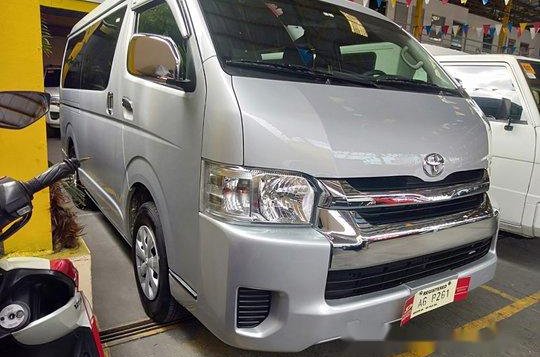 Silver Toyota Hiace 2018 for sale in Quezon City-1