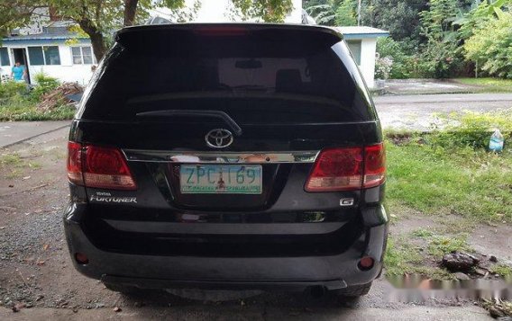 Black Toyota Fortuner 2008 for sale in Cavite-2