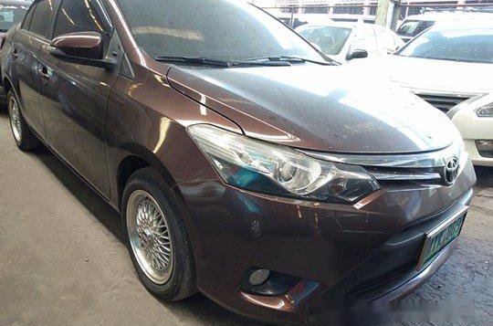 Brown Toyota Vios 2014 for sale in Quezon City 