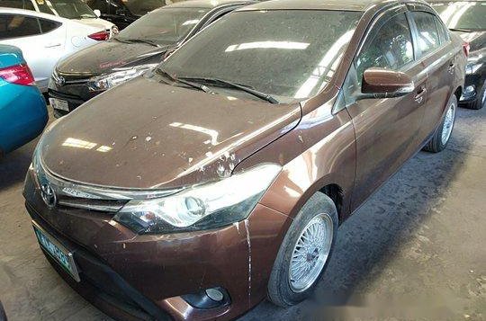 Brown Toyota Vios 2014 for sale in Quezon City -2