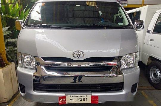 Silver Toyota Hiace 2018 for sale in Quezon City